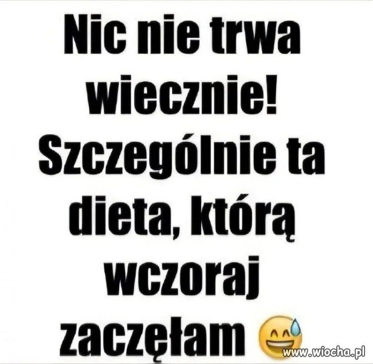 Każdy ma czasem cheat day