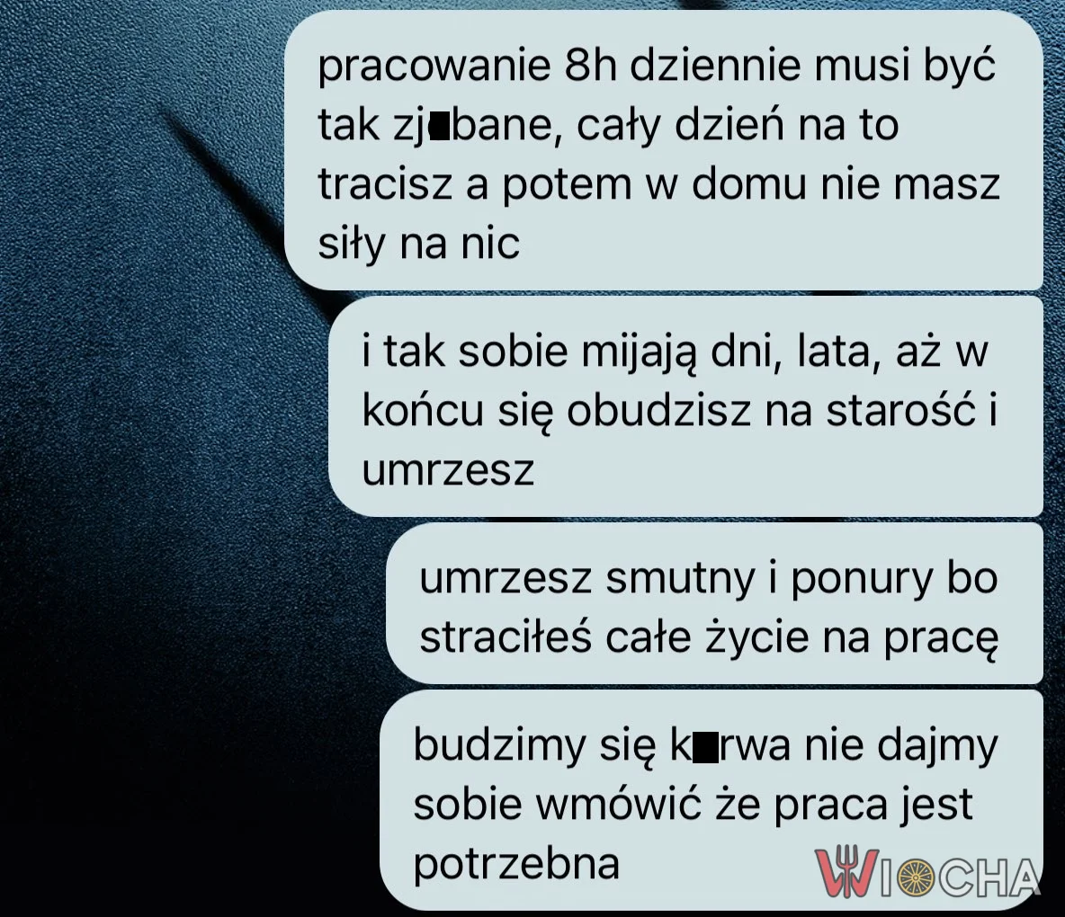 Za dużo pracy, za mało życia