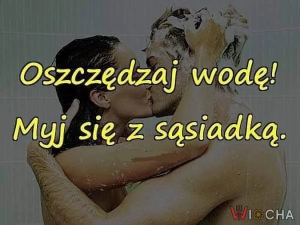 Ekologiczne kąpiele z sąsiadką