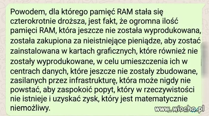 Dzisiejszy świat nie ma logiki 