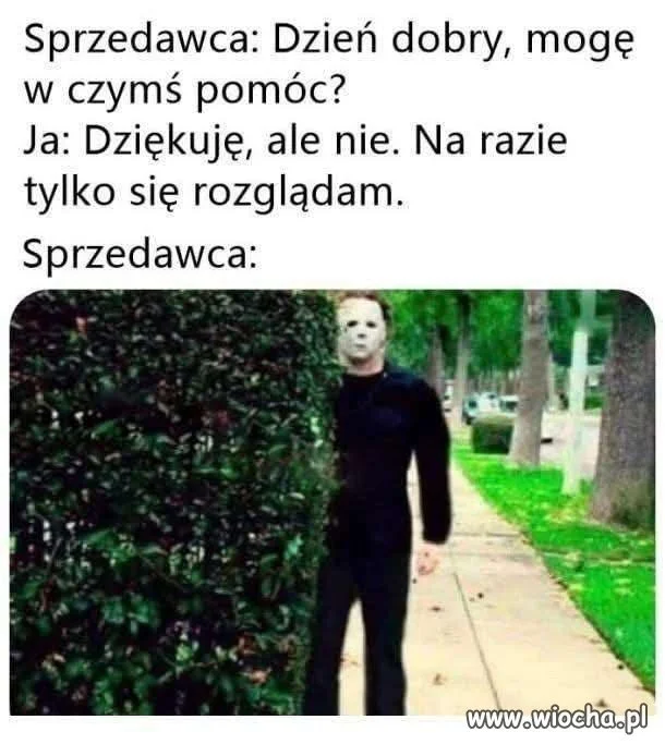 Spacer po sklepie