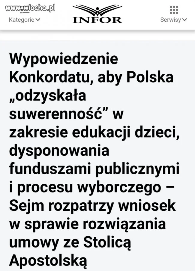 Koniec konkordatu?