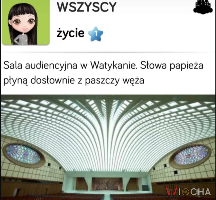 Papież w paszczy węża