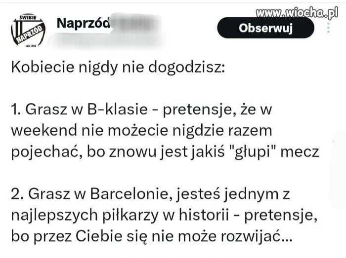 No nie wiem czy tak każdej kobiecie 