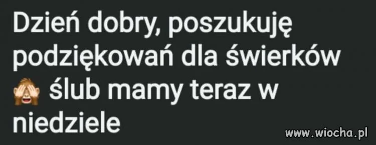 W sumie to miłe, warto podziękować