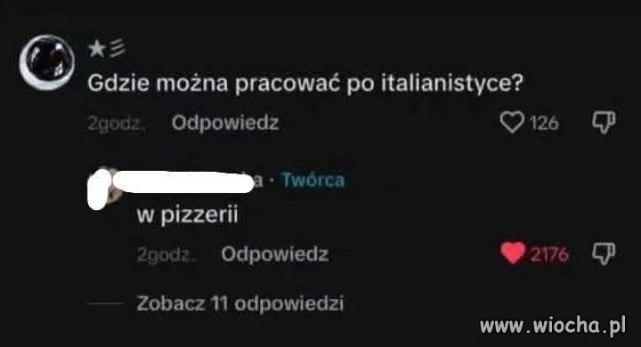 Po italianistyce można pracować np