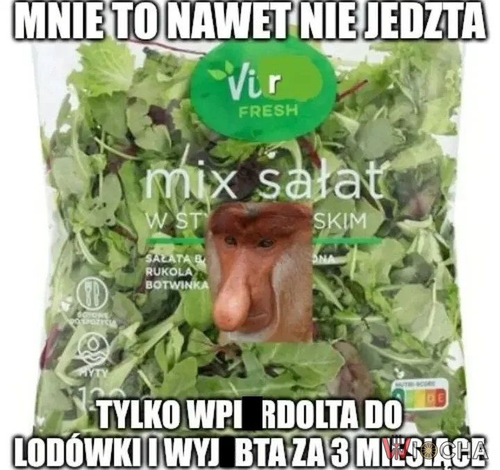 Biedny mix sałat, zawsze zapomniany