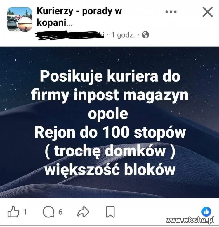 Posikuje kuriera
