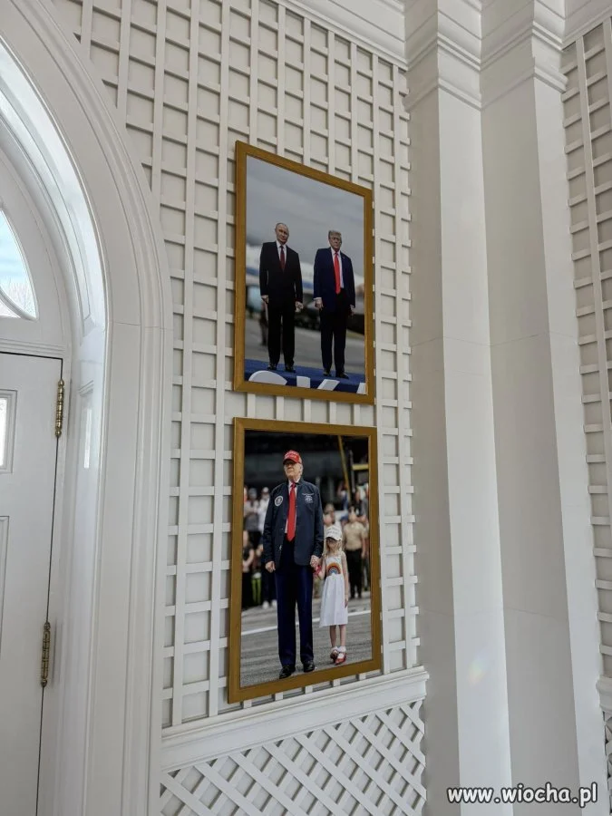 Paweł Żuchowski z radia RMF FM: - W Białym Domu powieszono zdjęcie Donalda Trumpa z Władimirem Putinem