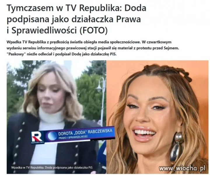 Faktycznie, "paskowy" odleciał
