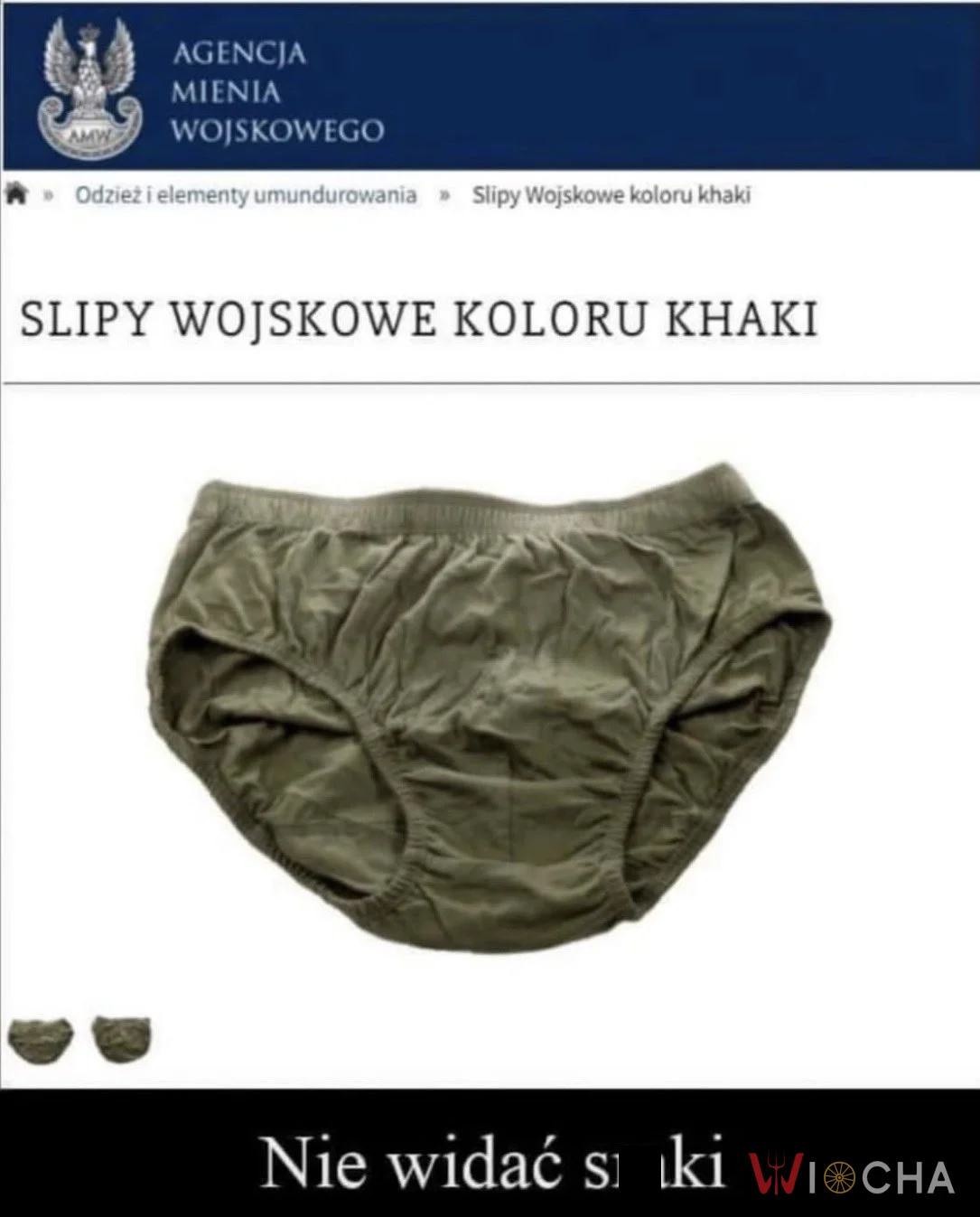 Wojskowe gacie
