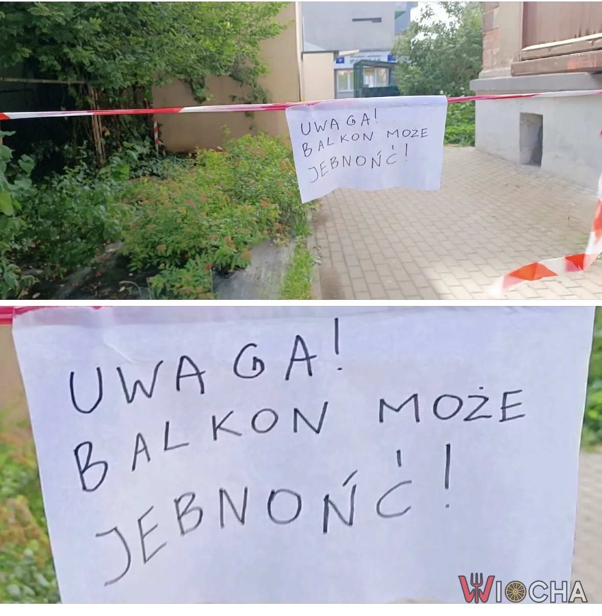 Ostrzeżenie na osiedlu w Kłodzku