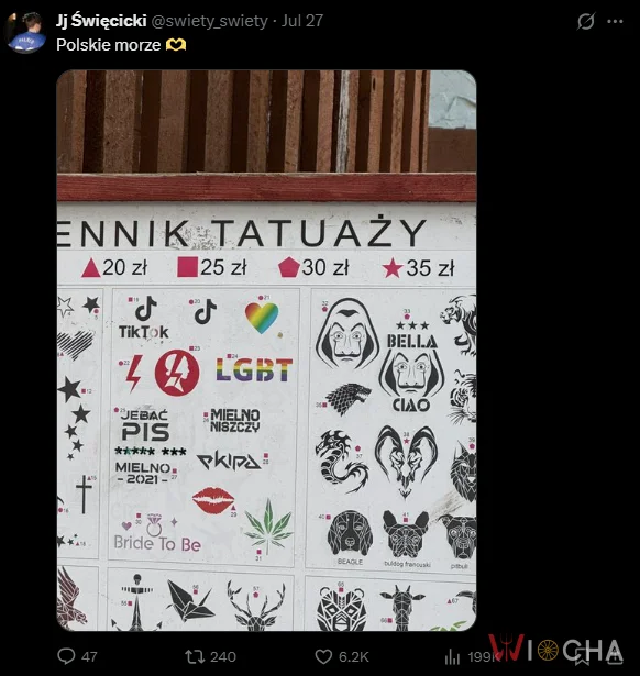Tatuaże dla każdego