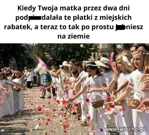 Wczoraj wszystkie kradzione kwiaty