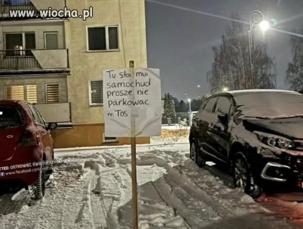 Prawdziwy polak bierze miejsce na własność