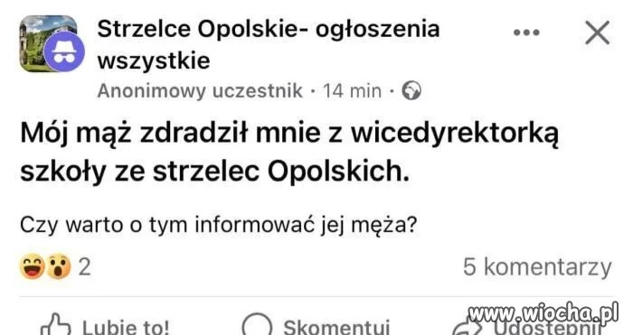 No nie wiem, nie wiem 