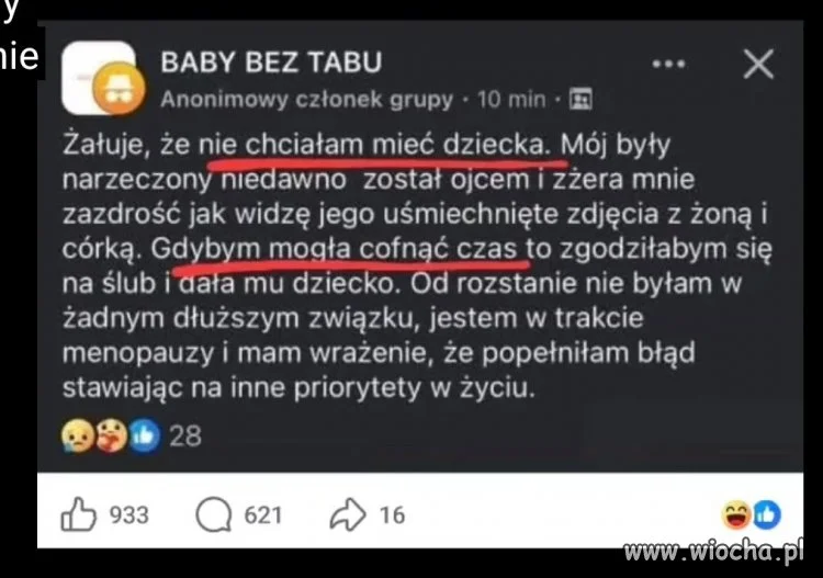 Kolejna która tak długo wybierała..
