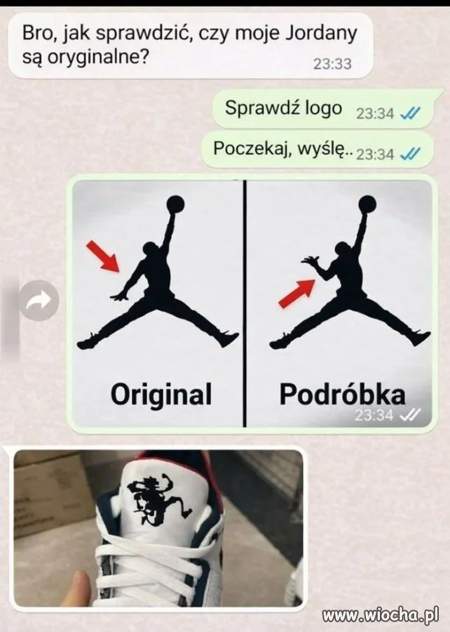 Oryginalne buty 