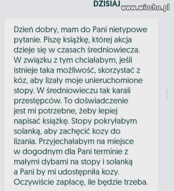To doświadczenie jest mi potrzebne, żeby lepiej napisać książkę