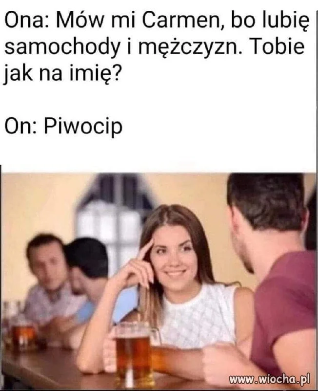 Carmen lubi samochody i mężczyzn