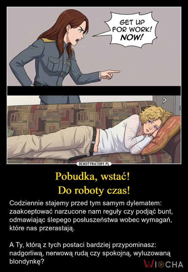 Ruda czy blondyna?