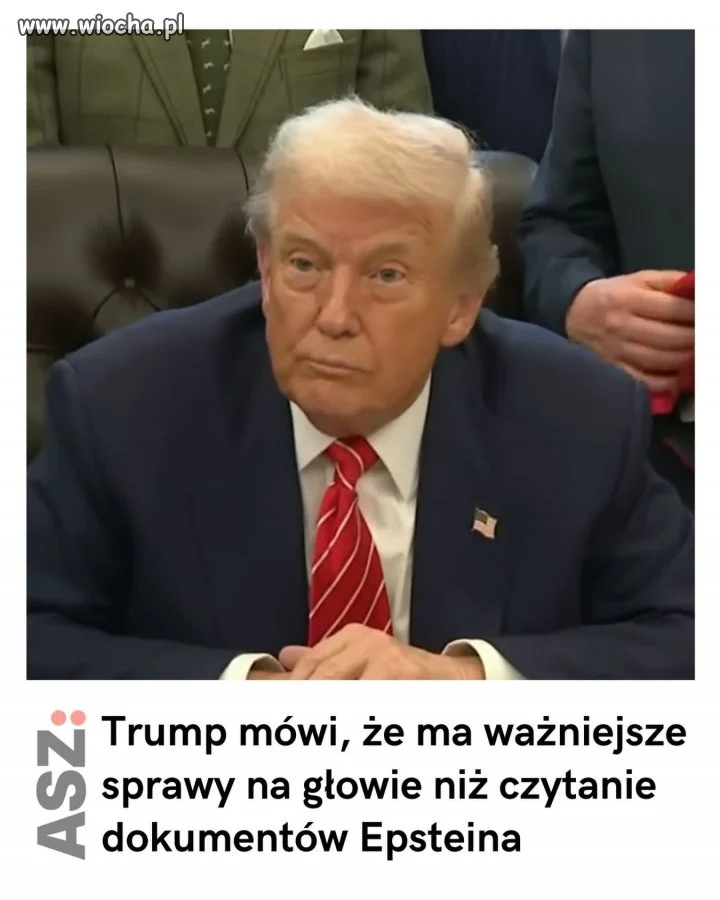 Jest zajęty stawianiem ultimatum wszystkim państwom na świecie