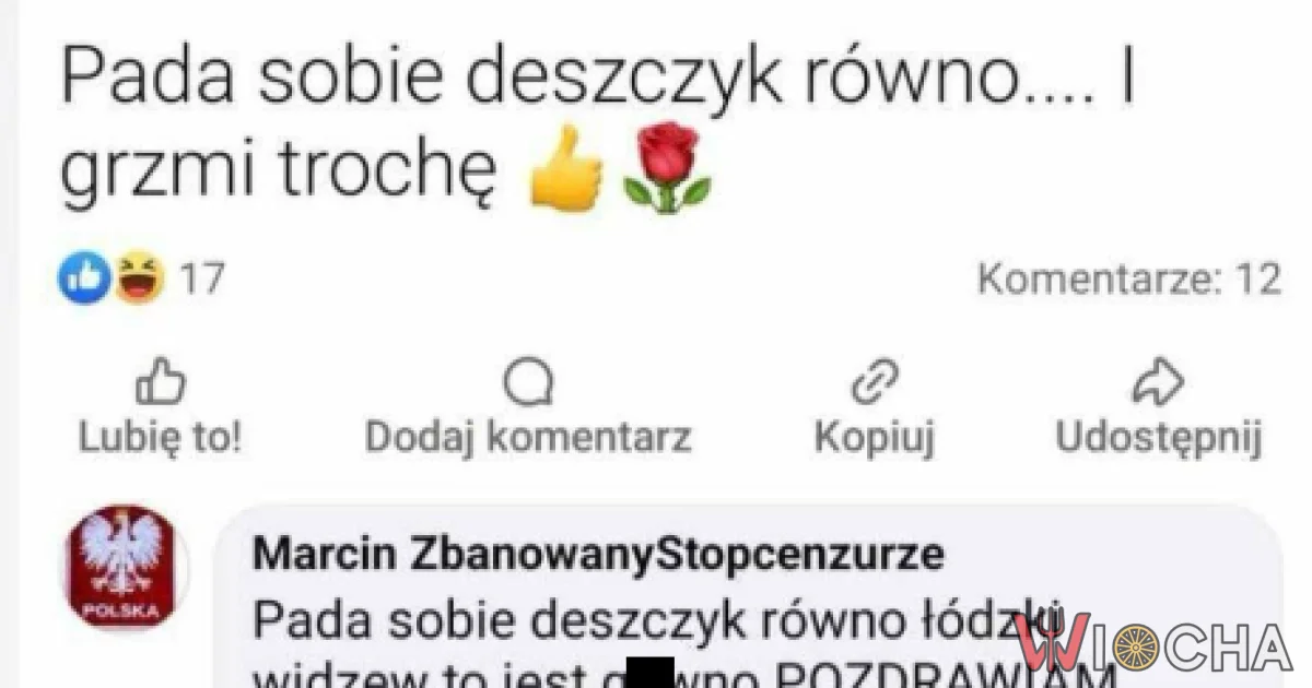 Deszczyk i pozdrowienia
