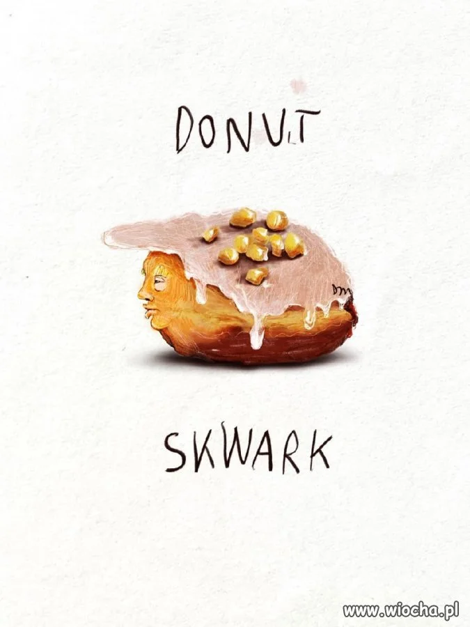 Donut, który myśli o polityce