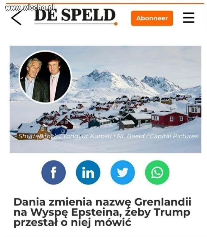Grenlandia czy Epsteinlandia?