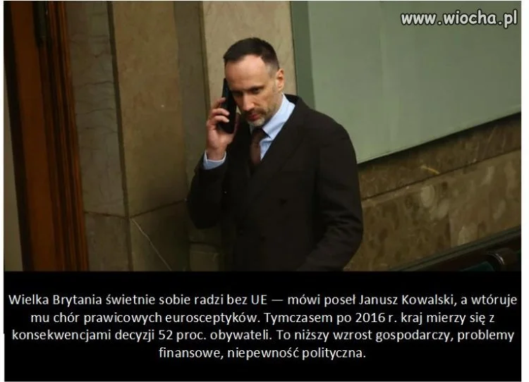 Kowalski: GB dobrze radzi sobie bez UE
