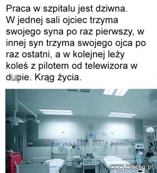 W szpitalu każda historia ma dwie strony