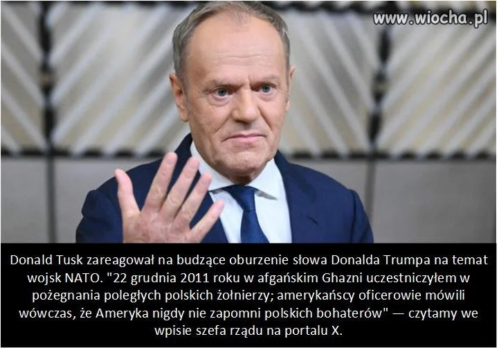 Na razie to jedyny polski polityk z jajami..