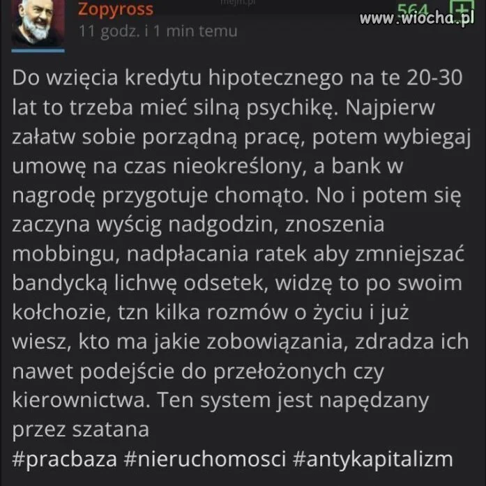 Oj tam od razu szatana