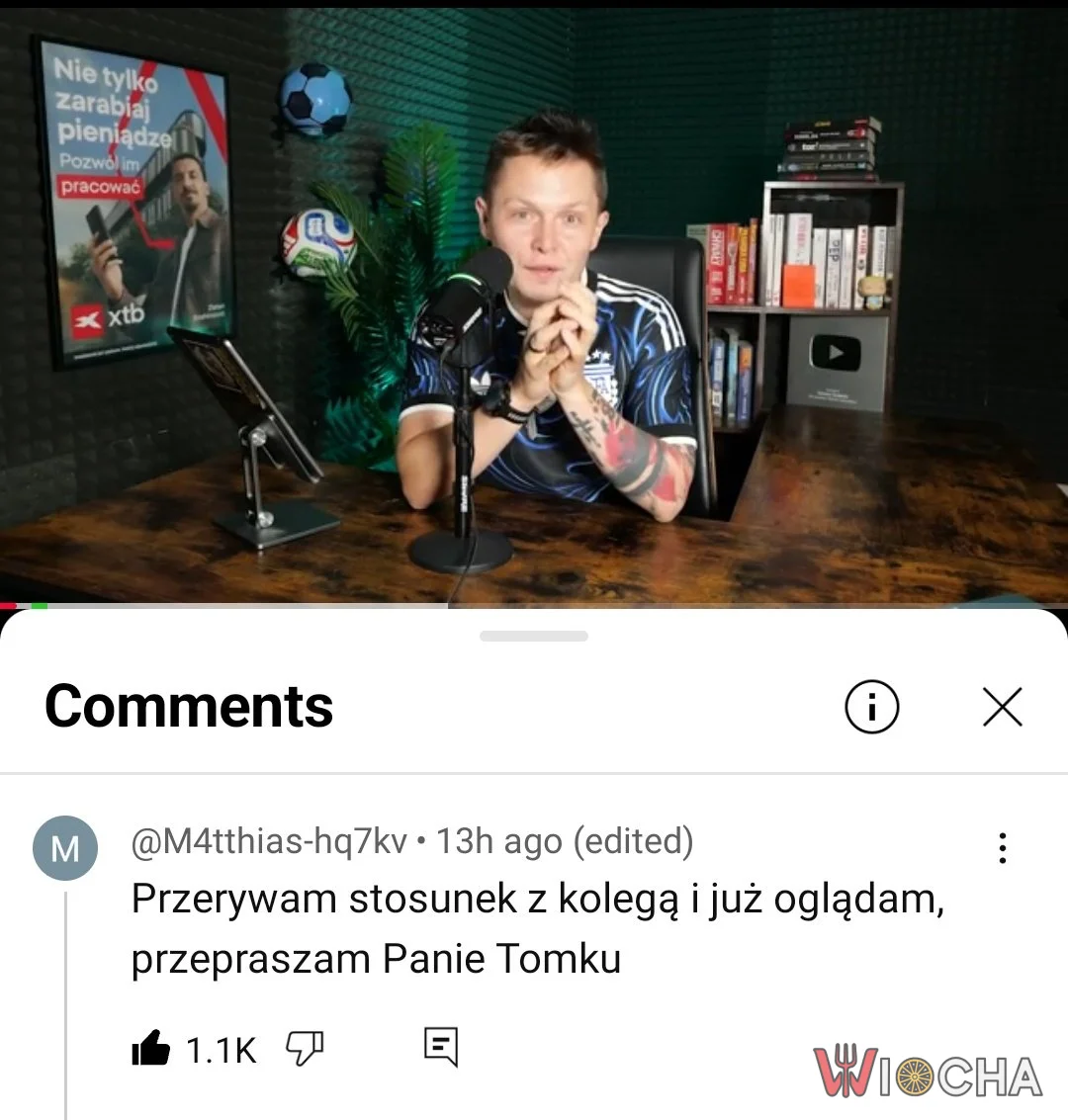 Przepraszam Panie Tomku