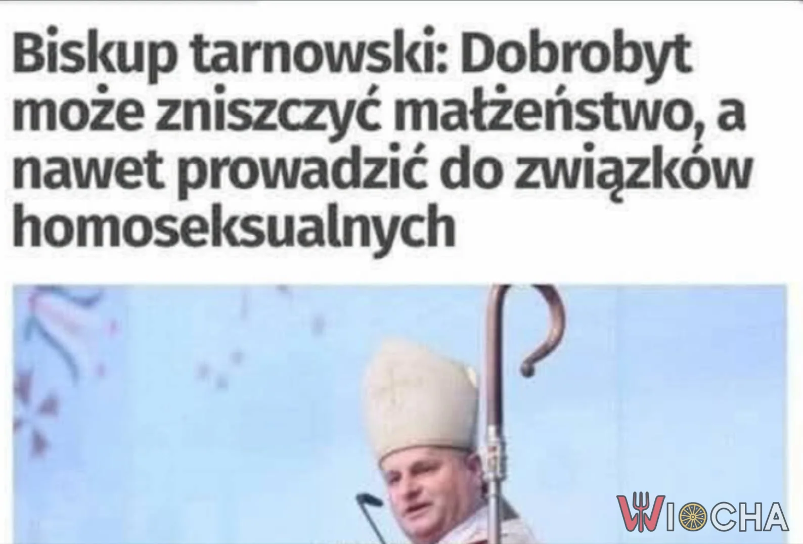 Biskup na tropie zagrożeń