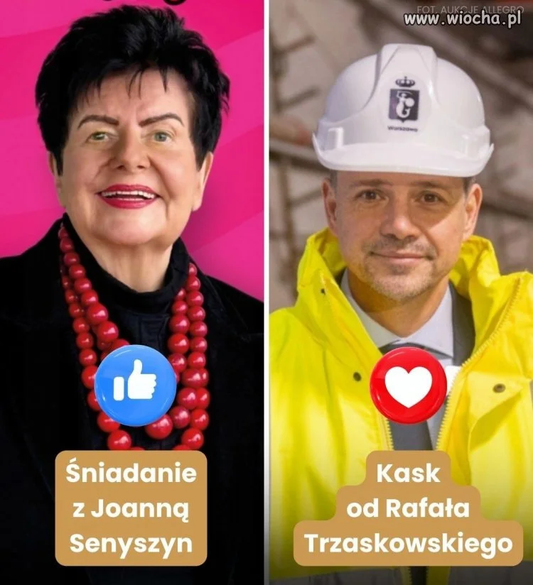 Co byście chętniej wylicytowali w ramach WOŚP?