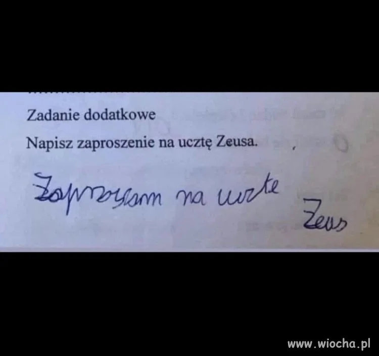 Myślę, że dostał 6