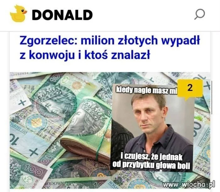W Zgorzelcu milion zł wypadło z konwoju