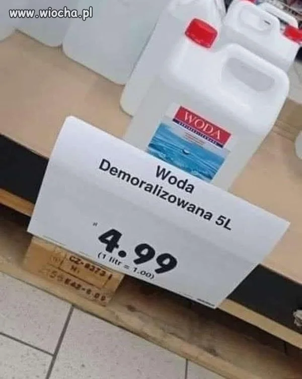 Chyba ulubiona woda trumpa