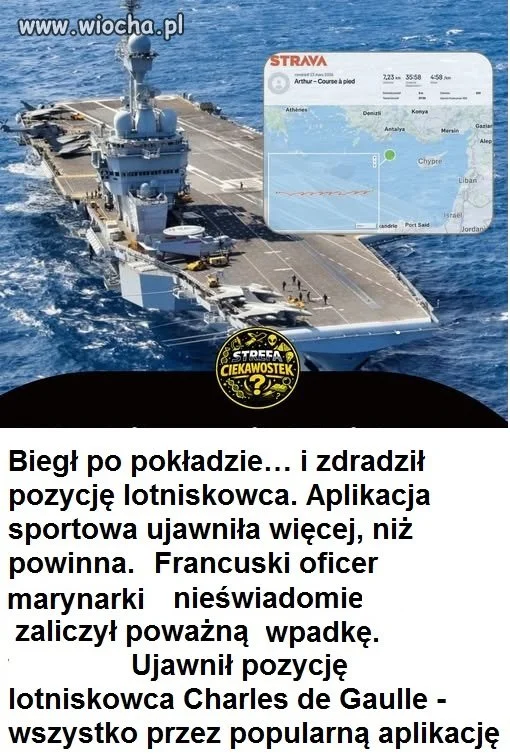 ...na polskim lotniskowcu też mógłby ktoś pobiegać