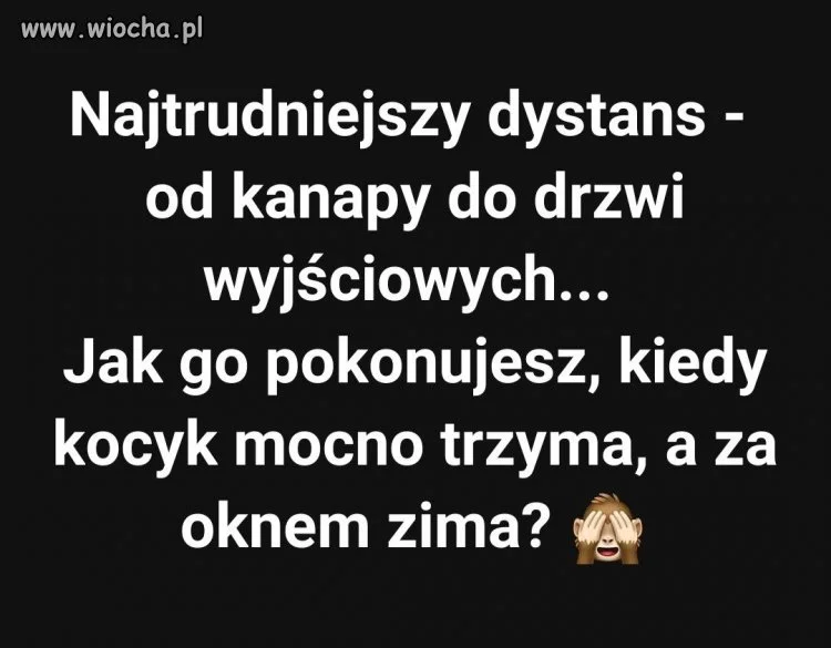 Zimowy maraton z kocykiem