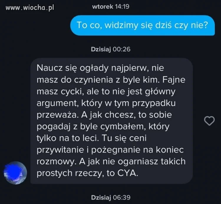 To chyba oznacza, że nie