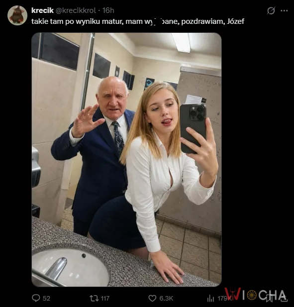 Maturzysta w akcji