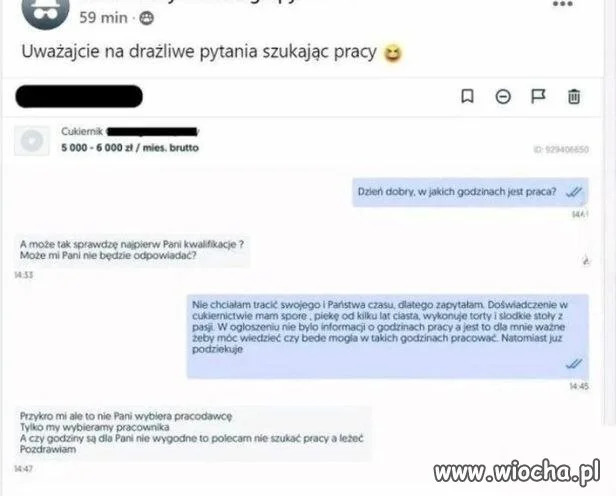 Najlepiej o nic nie pytać