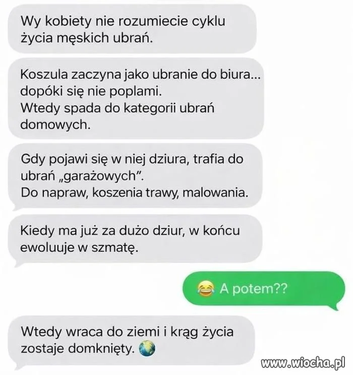 Oto jest wielki cykl życia 