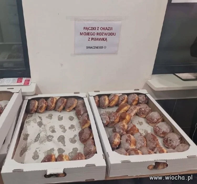 Pączki z okazji rozwodu