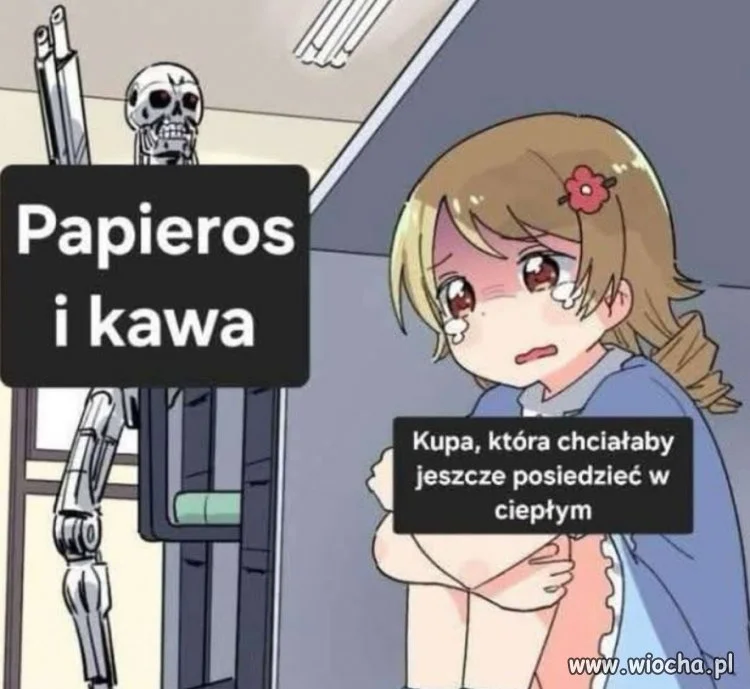 Kawa i papieros