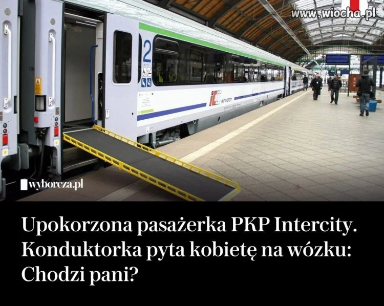 Bez urazy, ale chodzi Pani?