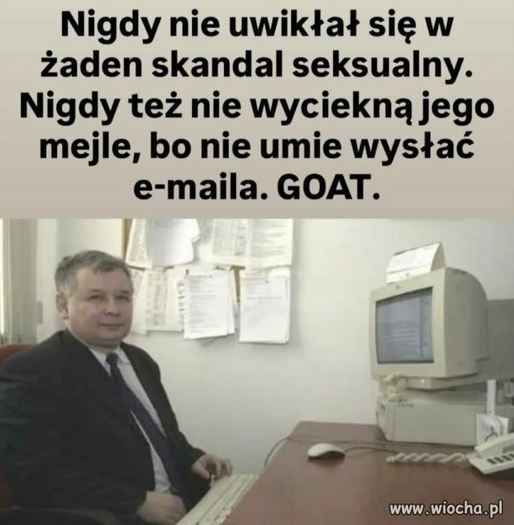 Jedyny polityk niezainteresowany dramatami obyczajowymi