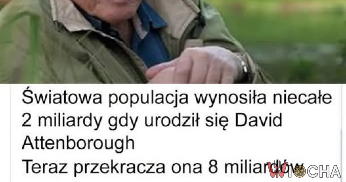 Czas leci, a Attenborough wciąż żyje